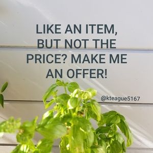 Feel Free to Make Offers!